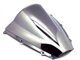 Honda Cbr 600 Rr Chrome Double Bubble Windscreen Shield 2003-2004